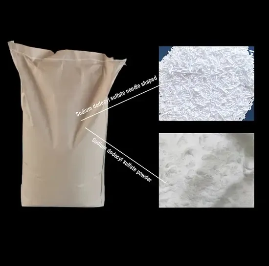 Materias primas de productos detergentes químicos de uso diario SLS/SLES/Aos/AES/HPMC/HEC